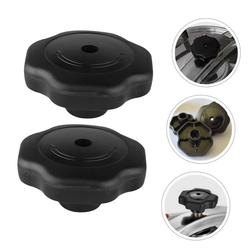 Uonlytech Pressure Cooker Safety Valve 2pcs pressure cooker lid knob