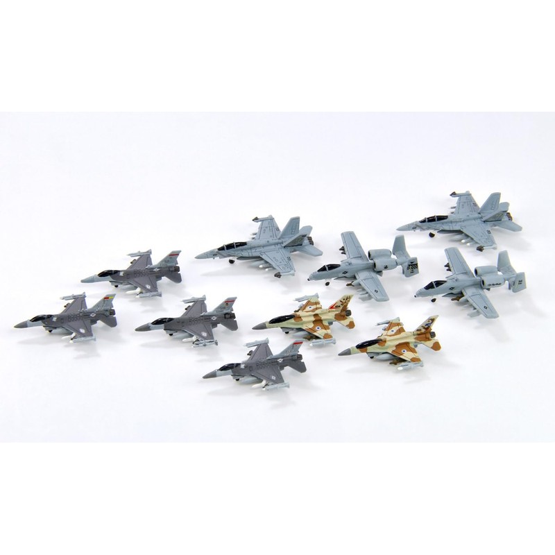 Pit Road 1/700 Skywave Series Active US Military Aircraft Set