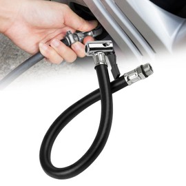 Kitnelw Air Pump Hose Car Inflator Hose Tyre Air Hose Compressor Air Tyre Hose Valve Motorcycle Compressor Hose for Car Tyres, Bicycle Tyres, Air Compressors, Air Pumps