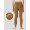 Willit Girls Fleece Horse Riding Pants Equestrian Breeches Kids Winter