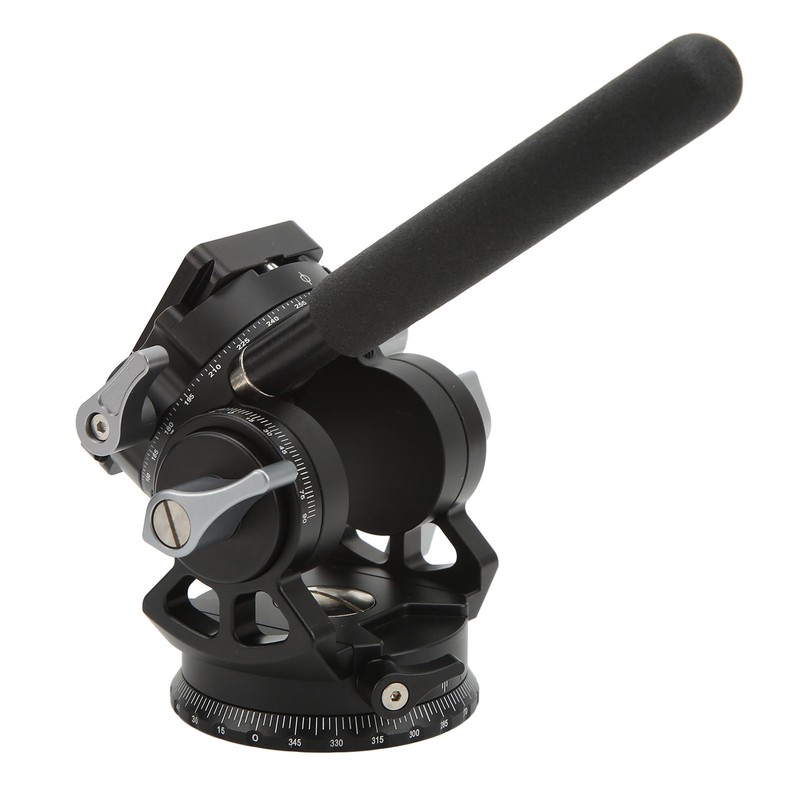 Camera Panoramic Tripod Head Aluminium Alloy with Handle Light Camera