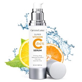 Suero súper vitamina C para mujeres mayores de 70 años, hidratante antienvejecimiento con vitamina C cafeína, cuidado facial de la piel para pieles ma