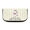 Mr. & Mrs. Panda Cosmetic Bag Unicorn Heart, White, Hand