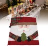 Xmas Dinner Chair Back Covers Easy To Install Soft Anti