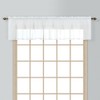 United Curtain Cenefa Semitransparente, Cenefa Recta, Blanco, 54 x 16,