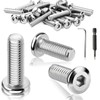 TXXATX Pack of 25 M5 Flat Head Screws M5 x