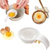 Unbranded 3pcs White Egg White Yolk Separator, Kitchen Gadget Cooking