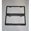 Lexus 2 pcs Black License Plate Frame for 3D Nismo