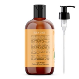 Natural Born Oils 16oz Orange Blossom Water Hydrosol, 100% Pure and Natural, Organic, Steam-distilled, Facial Toner Cleanser, with Sprayer