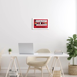 Stupell Industries With The Right Music Vintage Cassette Wood Wall Art, Design by Kamdon Kreations