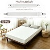 Adjustable Bed Sheet Tensioners - Set of 10 with Metal