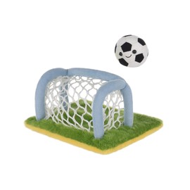 Apricot Lamb Happy Football Stuffed Animals Soft Plushies for Baby Girl and Boy, Plush Toys for Kids, Fluffy Green Happy Football 7.1 Inches