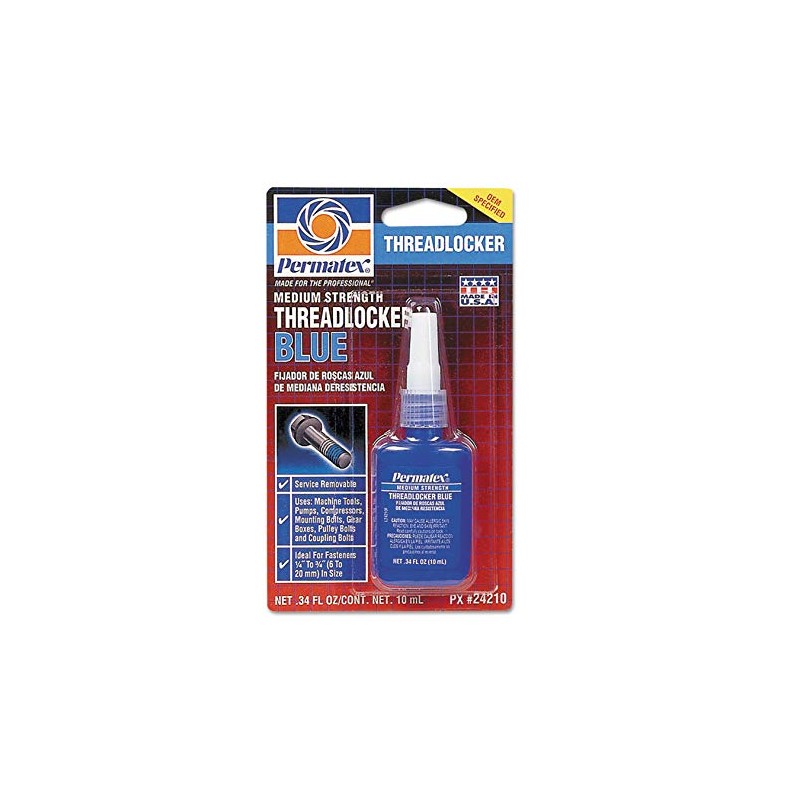 Devcon Permatex Threadlocker Blue Liquid 10 ml Bottle - 24210