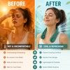 Portable Bladeless Neck Fan for Hands-Free Cooling – 5-Speed USB