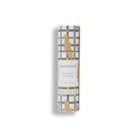 Beekman 1802 Lip Balm, Lavender - 0.15 oz - With Goat Milk, Vitamin E & Beeswax for Dry, Cracked Lips - Good for Sensitive Skin - Cruelty Free