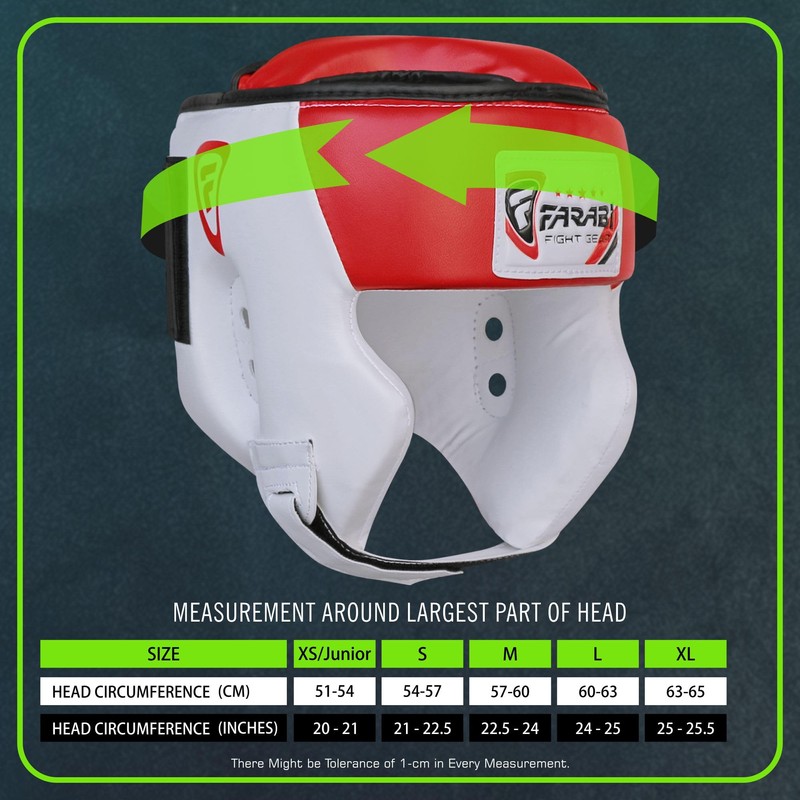 Boxing Head Guard Kick Boxing Head Protection Rex Leather Color