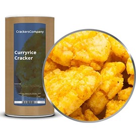 1 x 250 g rice cracker curry exotic snack mix Japanese Indian rice cracker vegan lactose free low fat