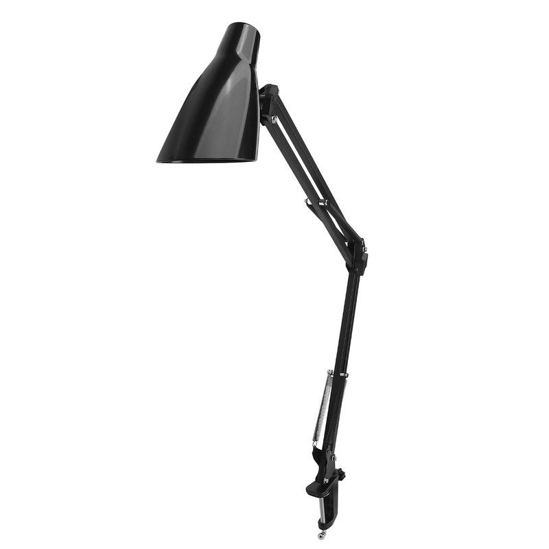 Swing Arm Desk Light with Clamp USB 3 Lighting 10