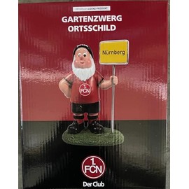 1. FC Nürnberg Gnome Place Sign