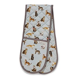 Cooksmart Double Oven Glove, Curious Cats