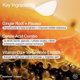 Youth To The People Limpiador Facial Exfoliante Suave Superfruit (145 Ml), Gel De Ducha Con Papaya Y Vitamina C, Exfolia E Ilumina, Piel Radiante Y Luminosa, Aroma Energizante, Vegano