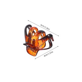 PACKOVE 6Pcs Octopus Hair Clips Toothed Hair Ponytail Holder for Women Lightweight Portable Hair Accessories for Daily Use Styling Decorative Design for All Hair Types