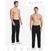 MoFiz Mens Pajama Sleep Bottom Pants Modal Lightweight Comfy Strech