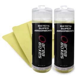Car Drying Towel, High Quality Synthetic Cleaning Cloth, Better Than Natural, Ideal Size, Outdoor Dry Cloth, Super Absorbent and with Case, Leaves No Marks, Dries in