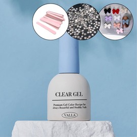 classic nail Balagel Clear Gel Non-wipe Top Basic Gel 10ml + 30 parts / 발라젤 클리어젤 논와이프탑 기초젤 10ml+파츠30개