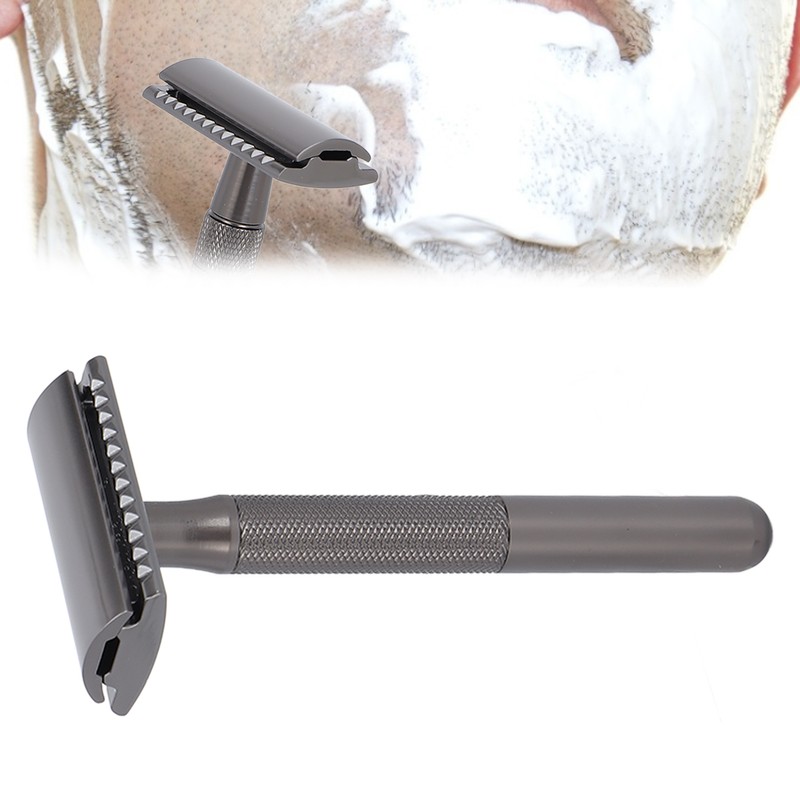 Safety Razor Professional Home Barber Shop Travel Portable Men Alloy