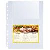 30 Pack 120 Pockets 4x6 Recipe Card Sleeves,3 Ring Binder
