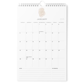 Calendar 2025 - Vertical 11x17 2025 Wall Calendar Runs Until June 2026 - Easy Planning with the Aesthetic Wall Calendar 2025-2026 Monthly - Karto - Zen