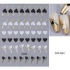 Heart Nail Stickers for Nail Art Love Heart Nail Decals