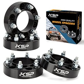 KSP 6X5.5 Wheel Spacers Fit for Tacoma 4runner, 1.5 inches Forged Hub Centric Adapters Kits fit 6 Lug Wheel Without Locking hub, Package of 4, (B07DLX519N)