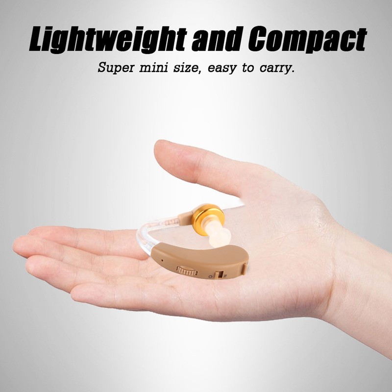 Mini Portable Electronic Hearing Aid Audiphone Sound Amplifier for Elderly/