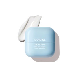LANEIGE Water Bank Blue Hyaluronic Cream Moisturizer Mini: Hydrating Korean Face Cream with Squalane & Ceramide for Skin Barrier Support, Dermatologist-Tested