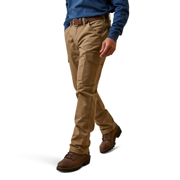 ARIAT Men’s Rebar M4 Relaxed Made Tough Cargo Straight Pant