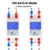 LCD Digital Electricity Meter 5(80) A 220V B Calibrated AC
