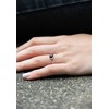 925 Sterling Silver Ring With Onyx, Silver