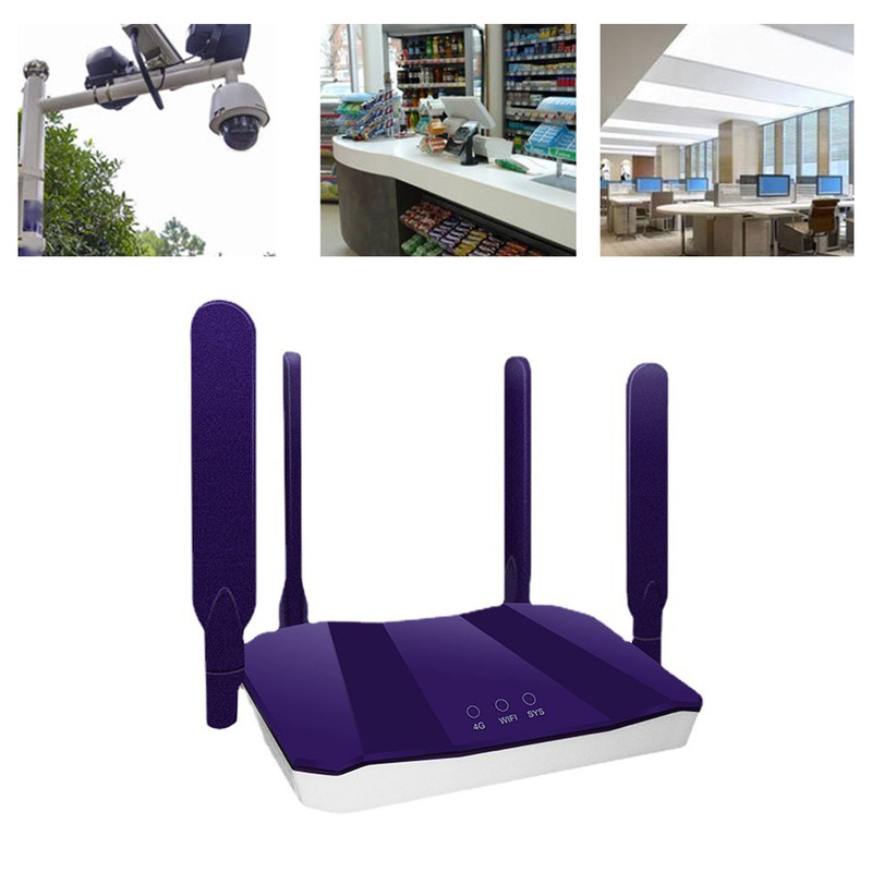 4G Wireless Router 300Mbps Speed External Antenna Strong Signal High