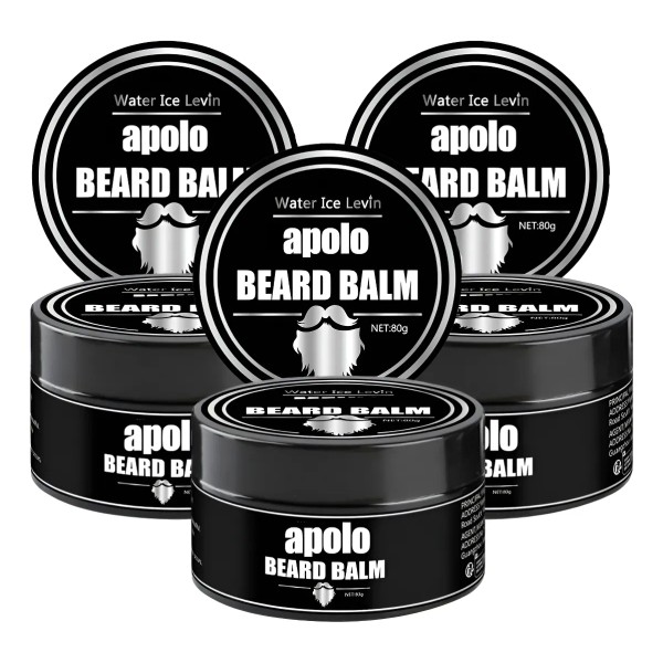 Apolo Cosmetics, Bálsamo Para Barba Apolo (3 Unidades)