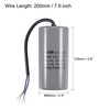 uxcell CBB60 Run Capacitor 80uF 450V AC 2 Wires 50/60Hz