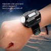 Wrist LED Light Hand Flashlight with Display Electronic Watch MultiFunctional