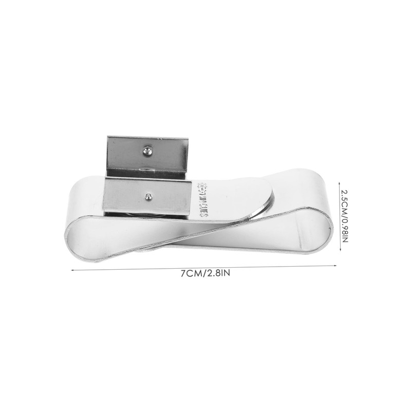 Mipcase Magnetic Cue Chalk Holder Durable Chalk Clamp for Snooker
