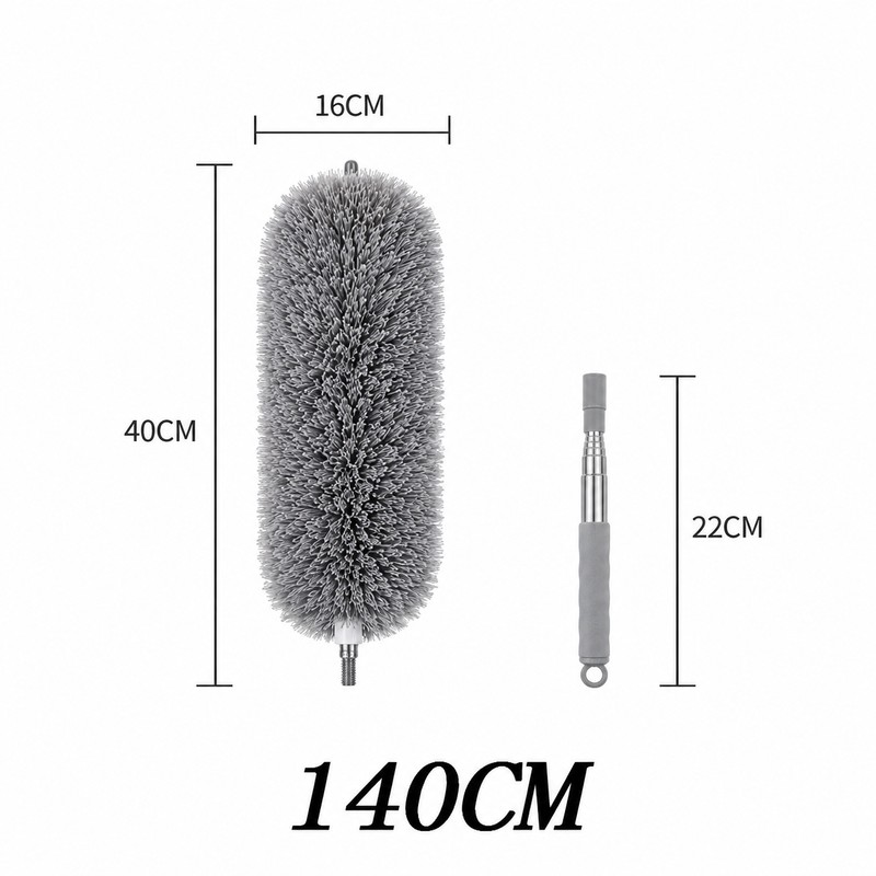 Extendable Microfiber Duster for High & Hard-to-Reach Areas – Retractable