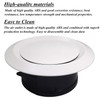 AHLSRHZ 4 Inch Adjustable Air Vents, ABS Round Soffit Air