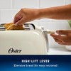 Oster 4-Slice Toaster with Extra Wide Slots, Bagel Toaster, Oat