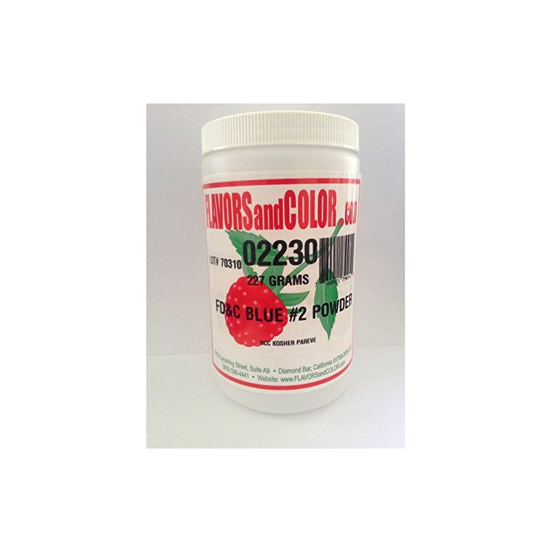 FD&C Blue #2 Powder 227 Grams