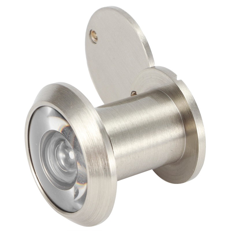 4Pcs Copper Anti Theft Safety Door Viewer Peephole with Back