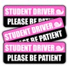 Stixorama 3-Pack Student Driver Stickers for New Drivers - Remind